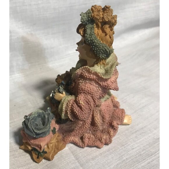 Yesterday's Child Caitlin with Emma & Endmond Diapering Baby Dollstone Figurine - Picture 7 of 12